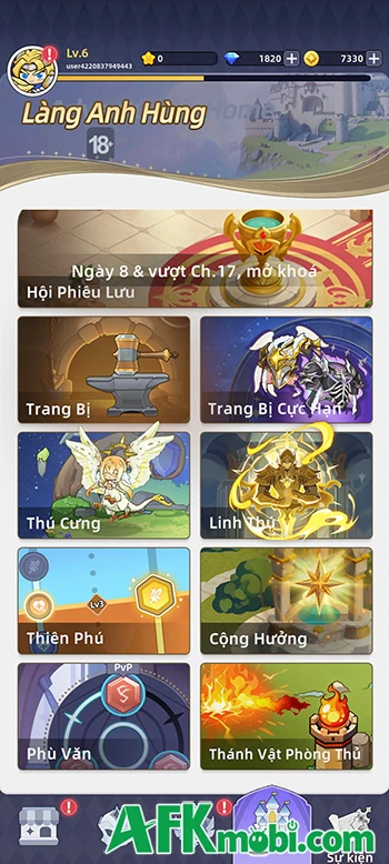 Trải nghiệm Vận Mệnh Anh Hùng game thủ thành như đánh cược