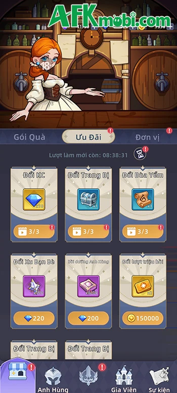 Trải nghiệm Vận Mệnh Anh Hùng game thủ thành như đánh cược