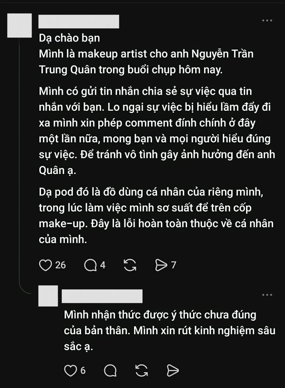 Trung Quân lên tiếng về hình ảnh nghi sử dụng hàng cấm