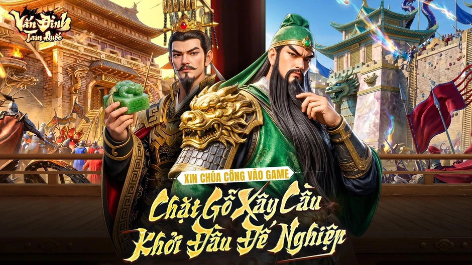 Vấn Đỉnh Tam Quốc ra mắt: Tặng Giftcode vô cùng hấp dẫn
