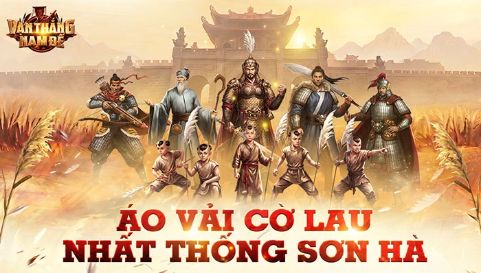 Vạn Thắng Nam Đế mở cửa bản thử nghiệm "Cờ Lau Tập Trận" vào ngày 28/05 Vạn Thắng Nam Đế mở cửa bản thử nghiệm "Cờ Lau Tập Trận" vào ngày 28/05