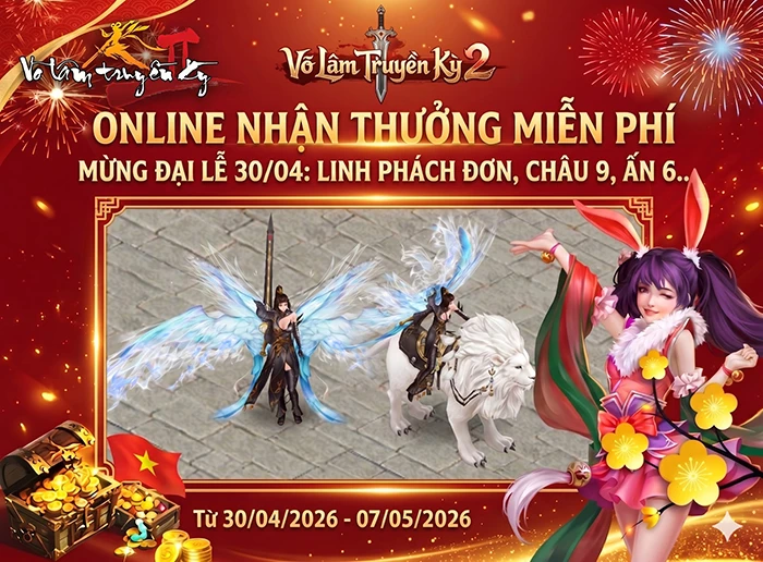 Võ Lâm Truyền Kỳ II ra mắt server Kiếm Hổ với ngập tràn phúc lợi