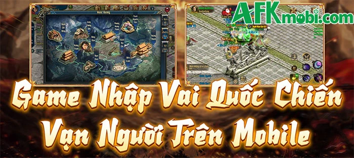 Vương Giả Chiến Quốc game MMORPG tái hiện Chinh Đồ Online