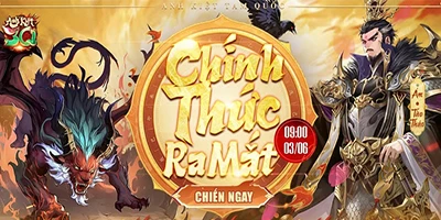 Anh Kiệt Tam Quốc chính thức ra mắt 9h ngày 3/6, tặng mô hình Quan Vũ 1:4 cực hiếm
