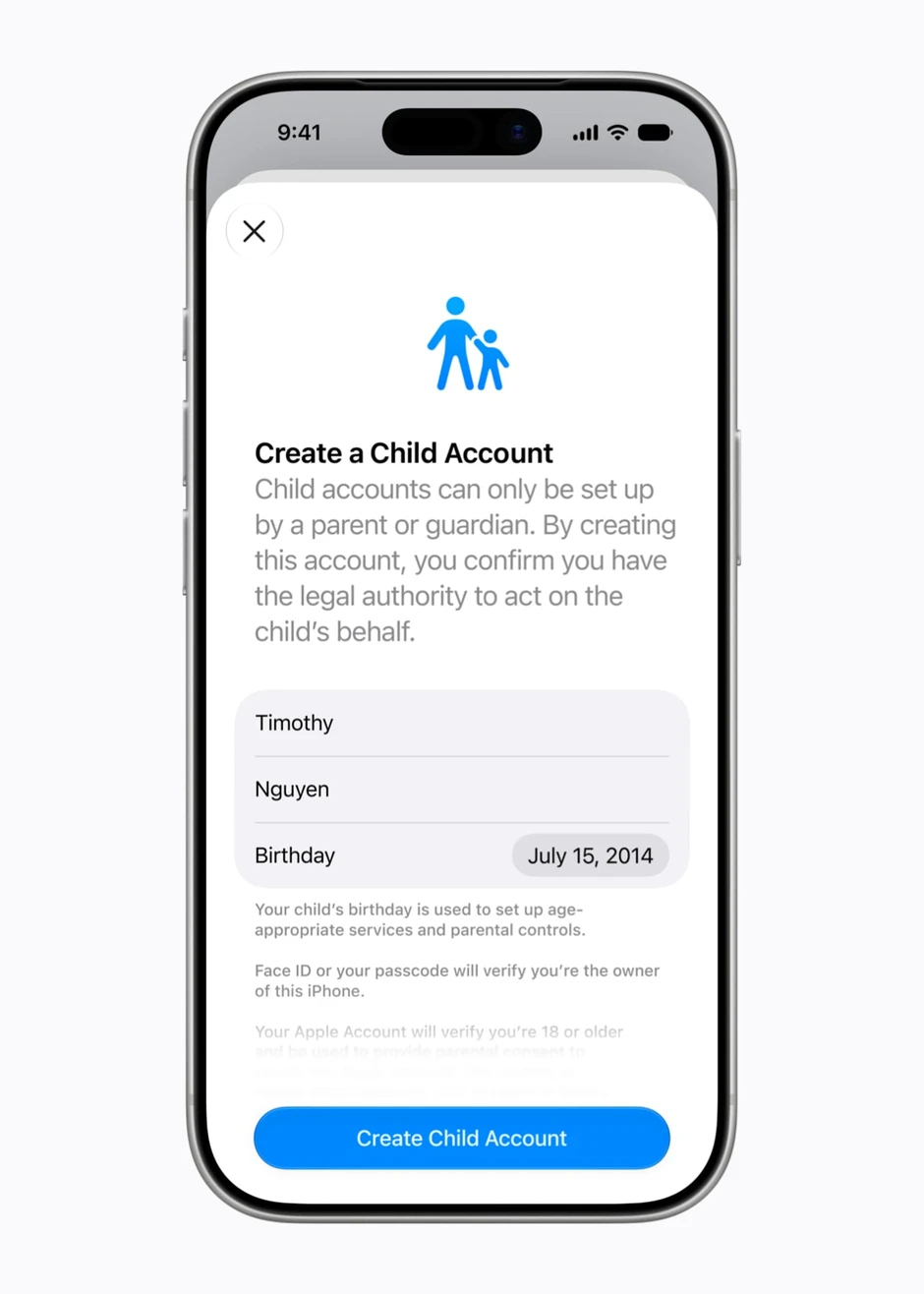 Apple nâng cấp các tính năng an toàn cho trẻ em, trao thêm quyền kiểm soát thông minh cho phụ huynh Apple nâng cấp các tính năng an toàn cho trẻ em, trao thêm quyền kiểm soát thông minh cho phụ huynh