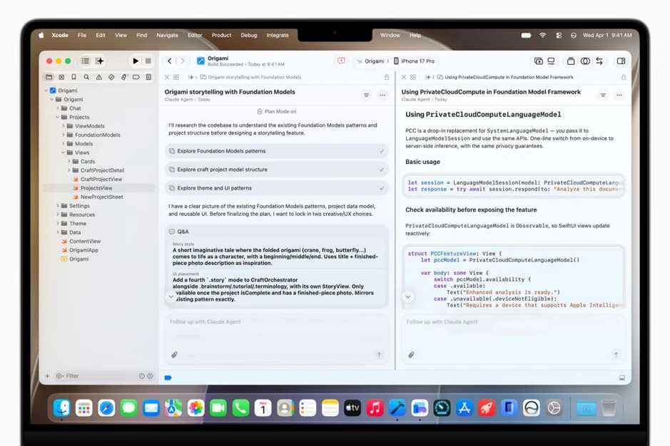 Apple "trình làng" Xcode 27 và khung trí thông minh mới: Bước ngoặt lập trình tác nhân AI cho nhà phát triển Apple "trình làng" Xcode 27 và khung trí thông minh mới: Bước ngoặt lập trình tác nhân AI cho nhà phát triển