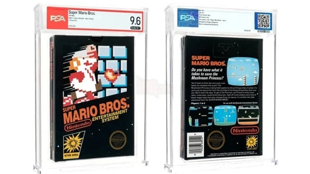 Bản Super Mario Bros. niêm phong lập kỷ lục mới với giá bán ra 3 triệu USD Bản Super Mario Bros. niêm phong lập kỷ lục mới với giá bán ra 3 triệu USD
