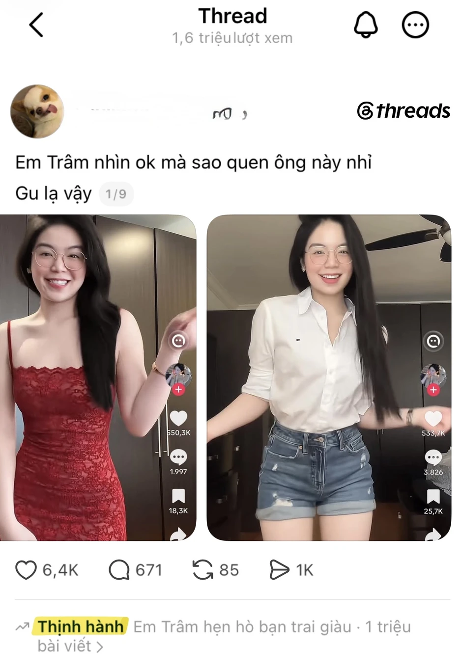 CĐM phẫn nộ: Chuyện yêu của hot girl Em Trâm bị làm mồi câu view CĐM phẫn nộ: Chuyện yêu của hot girl Em Trâm bị làm mồi câu view