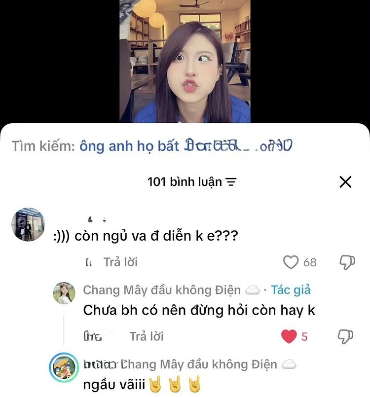 Chang Mây thẳng thắn đáp trả anti khi bị khơi chuyện nhạy cảm Chang Mây thẳng thắn đáp trả anti khi bị khơi chuyện nhạy cảm
