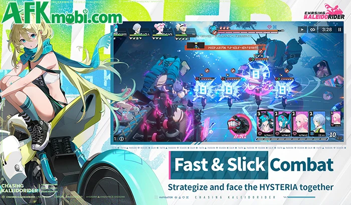 Chasing Kaleidorider game nhập vai chiến thuật với chủ đề độc lạ Chasing Kaleidorider game nhập vai chiến thuật với chủ đề độc lạ