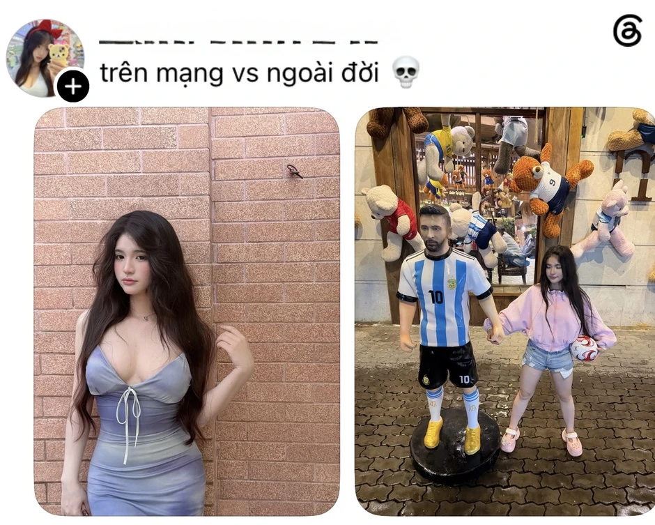 Check-in nắm tay "Messi", fan nữ nóng bỏng gây bão mạng