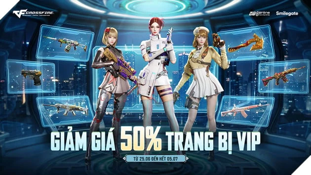 Crossfire Mừng 6 Năm Đồng Hành Cùng VTC Online Với Sự Kiện Giảm Giá Toàn Bộ Cửa Hàng VIP