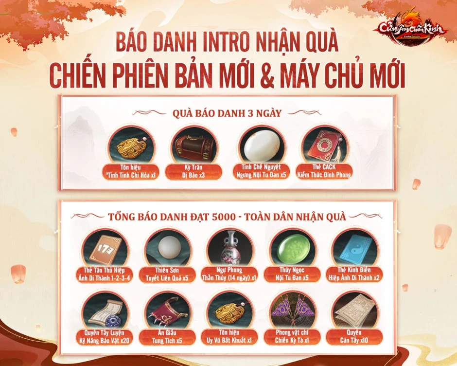 Cửu Âm Chân Kinh tung “cú đúp” tháng 6 Cửu Âm Chân Kinh tung “cú đúp” tháng 6