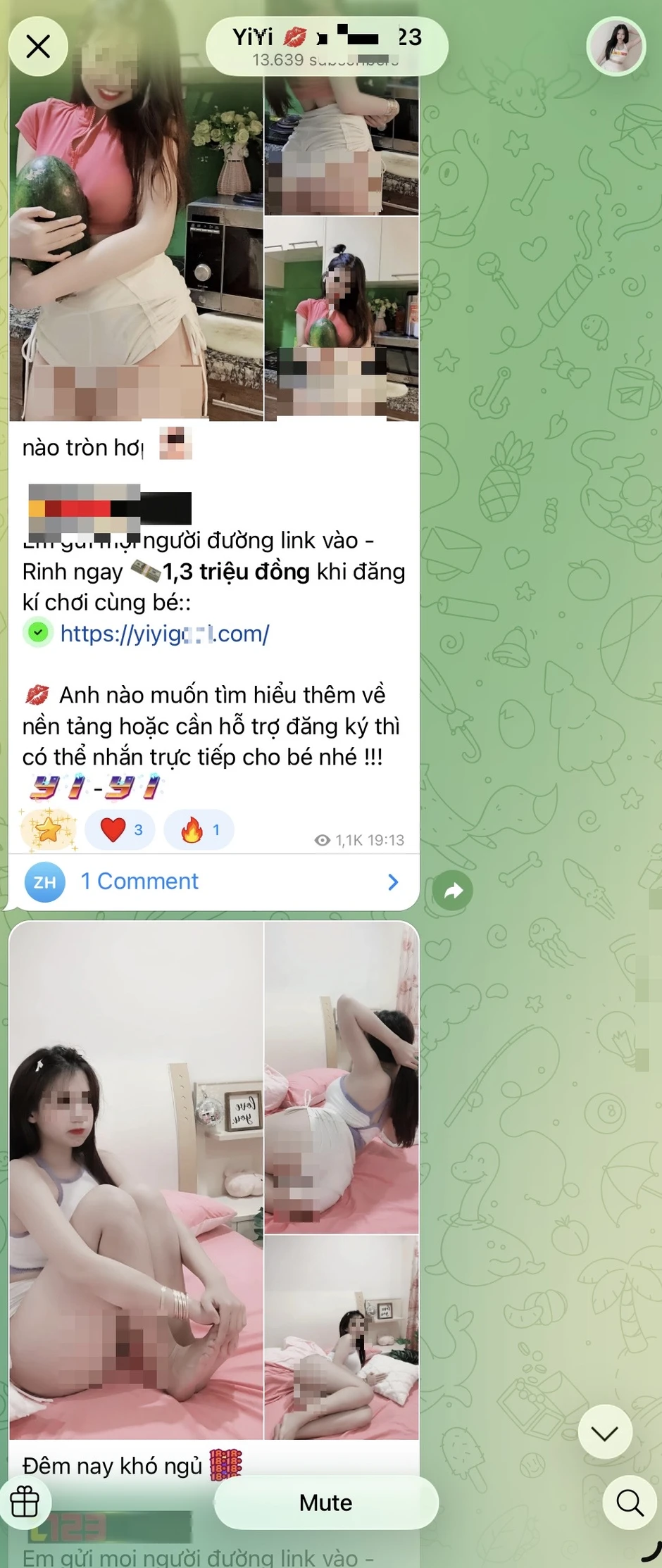 Đằng sau chiếc "bẫy mật": Gái xinh diện đồ hở hang để dụ dỗ fan nam vào group kín quảng cáo cá độ, cờ bạc Đằng sau chiếc "bẫy mật": Gái xinh diện đồ hở hang để dụ dỗ fan nam vào group kín quảng cáo cá độ, cờ bạc