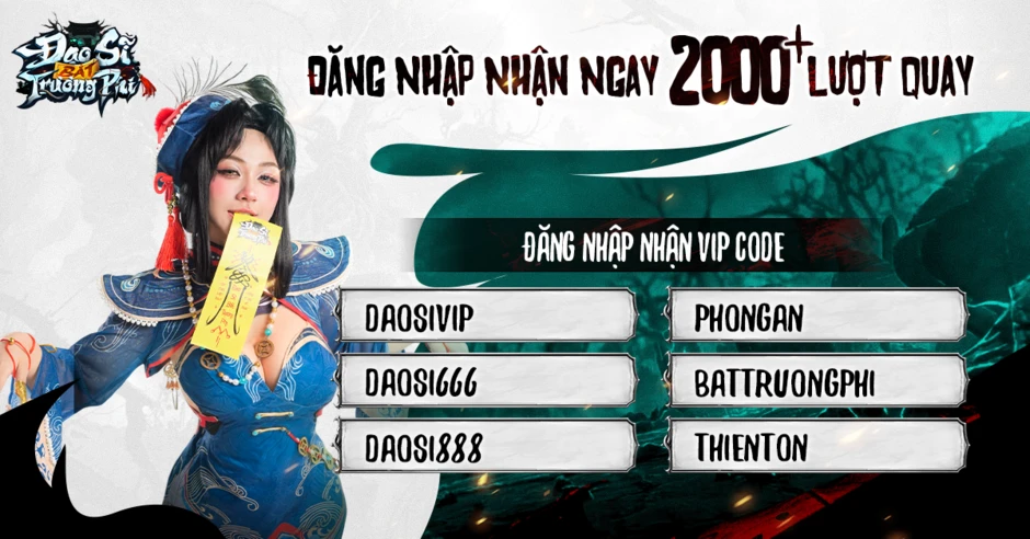 Đạo Sĩ Bắt Trương Phi chính thức khai mở, tặng người chơi bộ giftcode