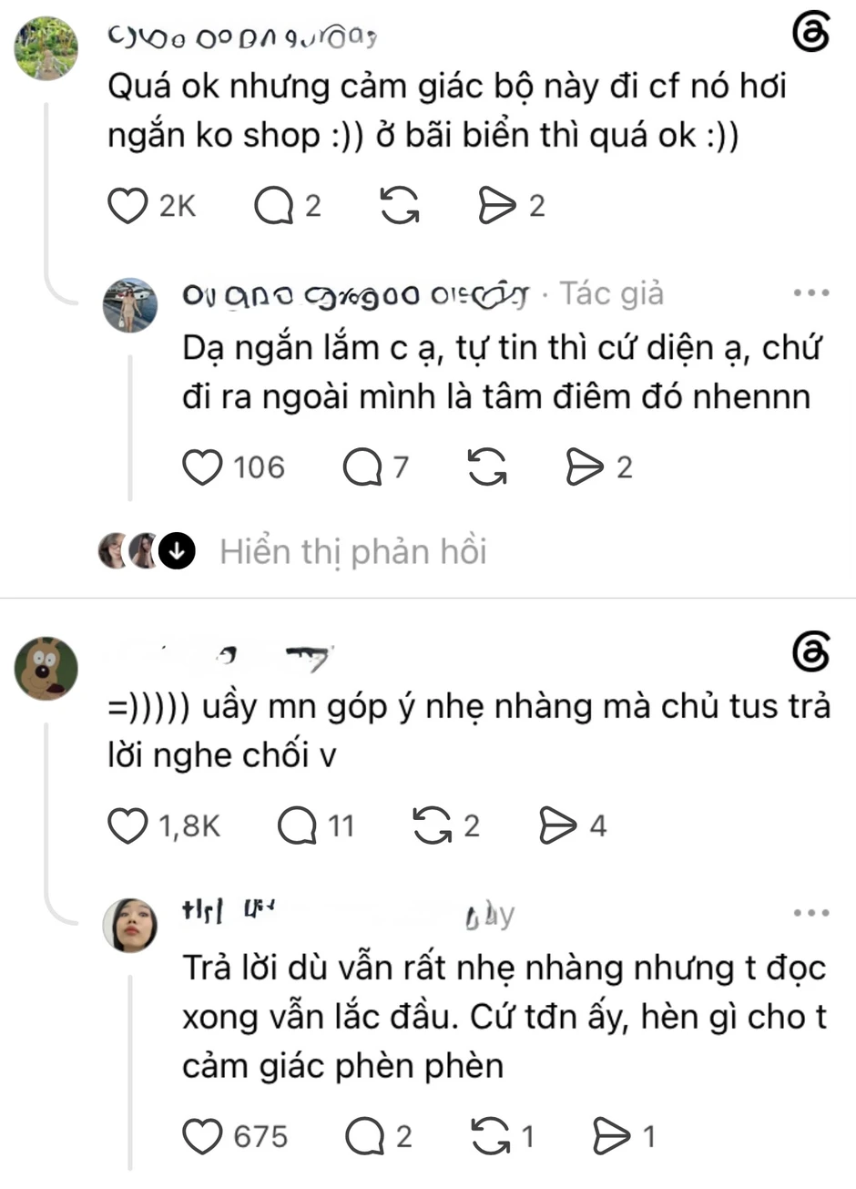 Diện đồ ngắn đi cà phê rồi lên mạng hỏi ý kiến, cô gái nhận rổ "gạch đá" Diện đồ ngắn đi cà phê rồi lên mạng hỏi ý kiến, cô gái nhận rổ "gạch đá"