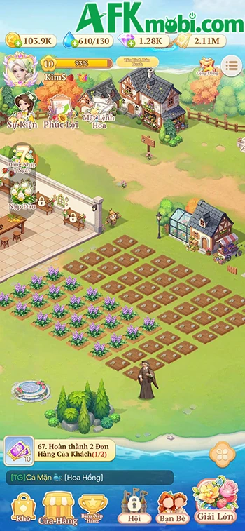 Điều gì biến Vườn Hoa Hạnh Phúc thành game dành cho những ai yêu hoa?