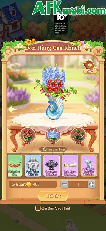 Điều gì biến Vườn Hoa Hạnh Phúc thành game dành cho những ai yêu hoa?