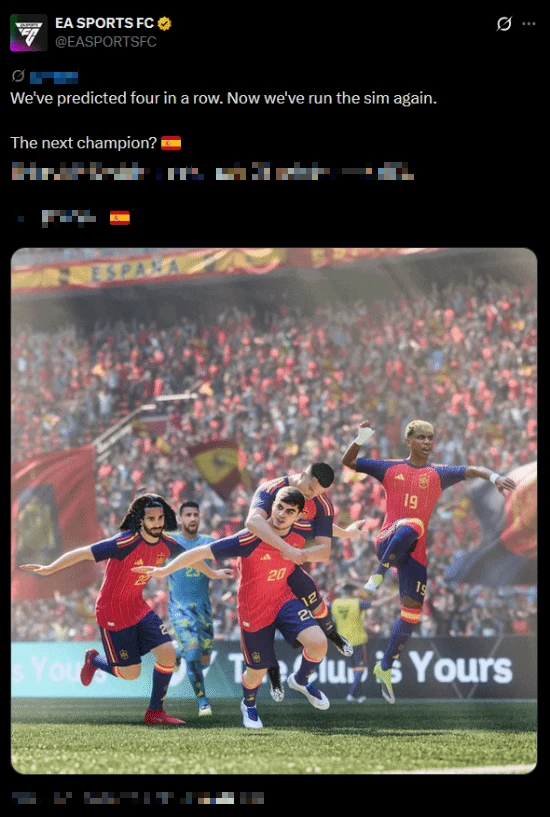 Đoán đúng nhà vô địch 4 kỳ World Cup liên tục, nhà phát triển game này vừa đưa ra nhận định mới, đã rõ cái tên được "tiên tri" sẽ nâng cúp tiếp theo Đoán đúng nhà vô địch 4 kỳ World Cup liên tục, nhà phát triển game này vừa đưa ra nhận định mới, đã rõ cái tên được "tiên tri" sẽ nâng cúp tiếp theo
