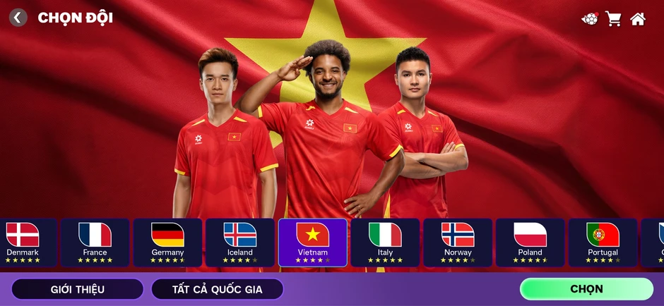 Đội tuyển Việt Nam xuất hiện trong EA Sports FC với bản quyền đầy đủ