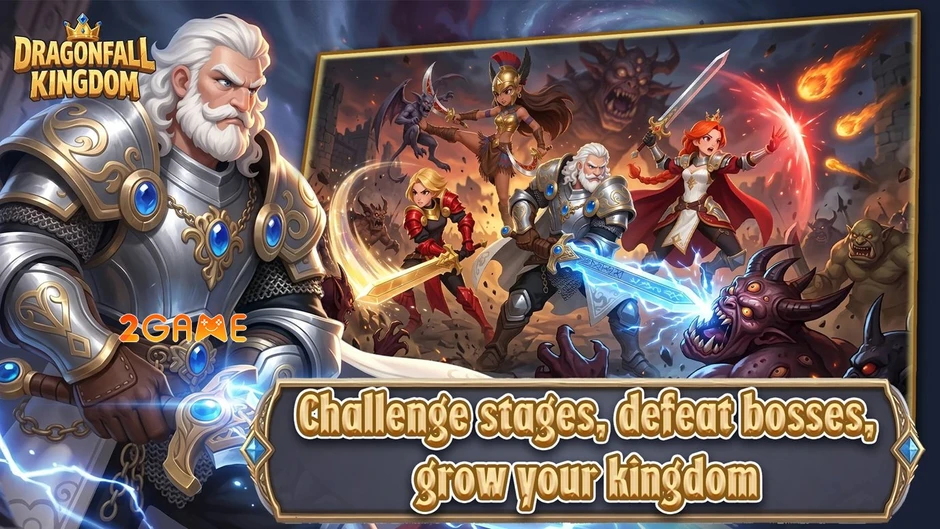 Dragonfall Kingdom - Game RTS 4X thế hệ mới