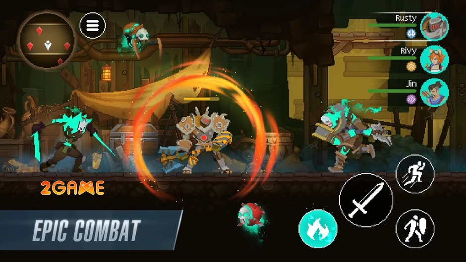 Driftfall Mở Ra Kỷ Nguyên Mới Cho Dòng Game Pixel Action RPG