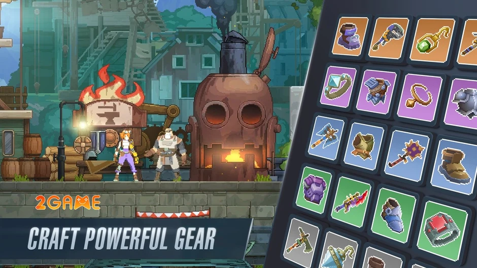 Driftfall Mở Ra Kỷ Nguyên Mới Cho Dòng Game Pixel Action RPG
