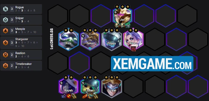 ĐTCL 17.4b: Thử nghiệm với bài đấu Gnar reroll