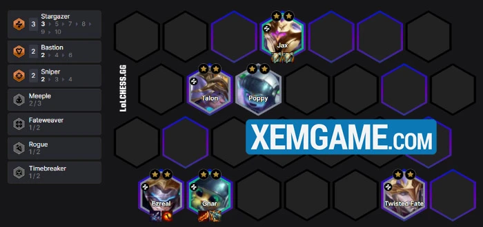 ĐTCL 17.4b: Thử nghiệm với bài đấu Gnar reroll