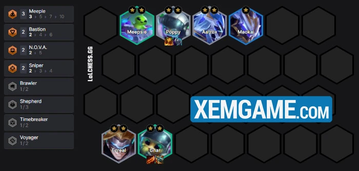 ĐTCL 17.4c: Hướng dẫn lối đánh tempo Gnar mới, không cần reroll