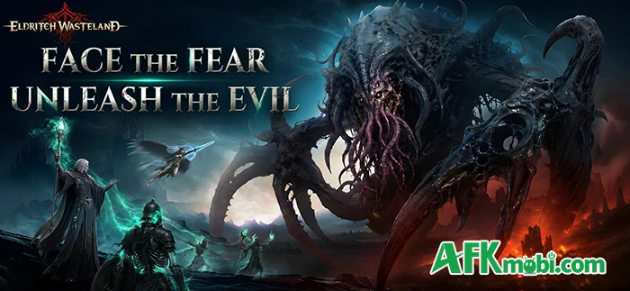 Eldritch Wasteland tựa MMORPG 3D màn hình dọc đưa game thủ bước vào thế giới Cthulhu đầy ám ảnh