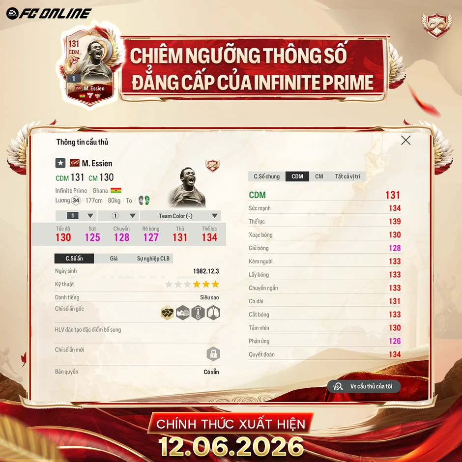 FC Online "chơi lớn" với siêu phẩm khiến cộng đồng game thủ choáng váng FC Online "chơi lớn" với siêu phẩm khiến cộng đồng game thủ choáng váng