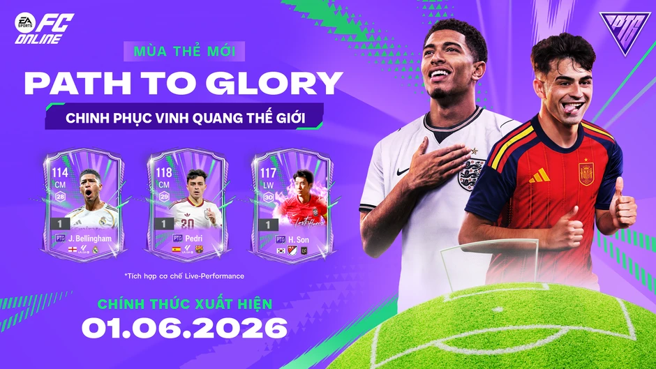 FC Online tung mùa thẻ mới cho Giải vô địch Thế giới 2026 FC Online tung mùa thẻ mới cho Giải vô địch Thế giới 2026