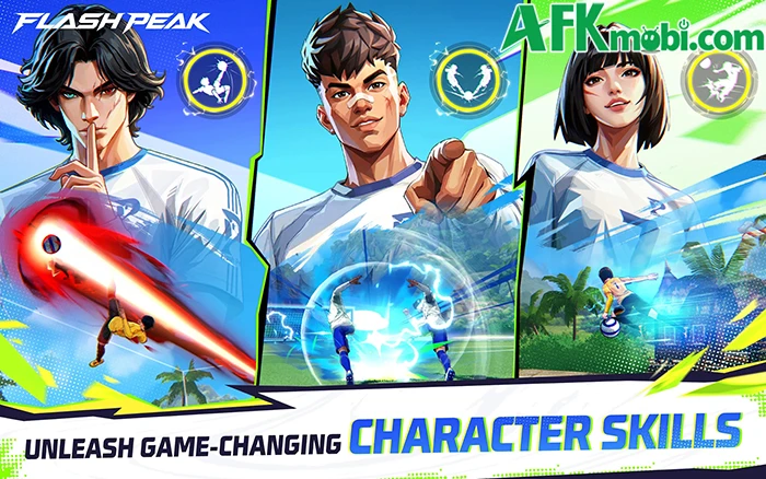 Flash Peak game bóng đá độc đáo với góc nhìn thứ ba và đấu đội