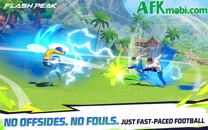 Flash Peak game bóng đá độc đáo với góc nhìn thứ ba và đấu đội