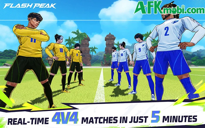 Flash Peak game bóng đá độc đáo với góc nhìn thứ ba và tổ đội