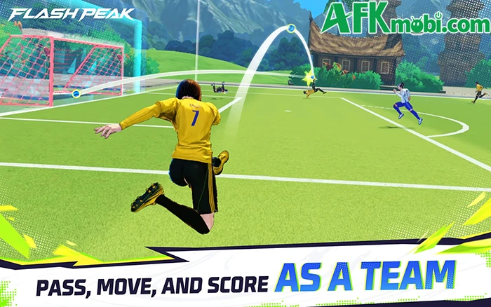 Flash Peak game bóng đá độc đáo với góc nhìn thứ ba và tổ đội