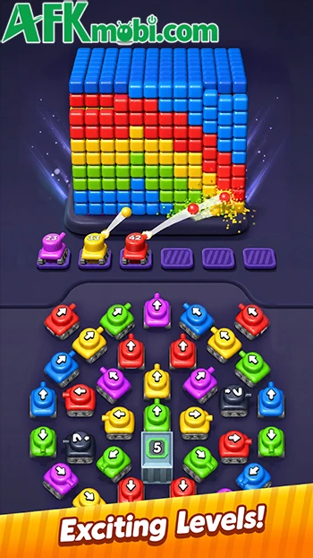 Go Blast! - Block Shooter game casual giải đố đơn giản và độc đáo