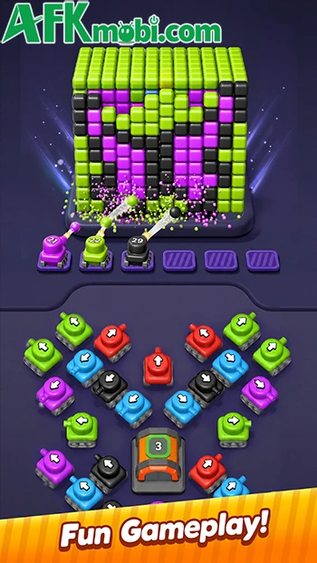 Go Blast! - Block Shooter game casual giải đố đơn giản và độc đáo