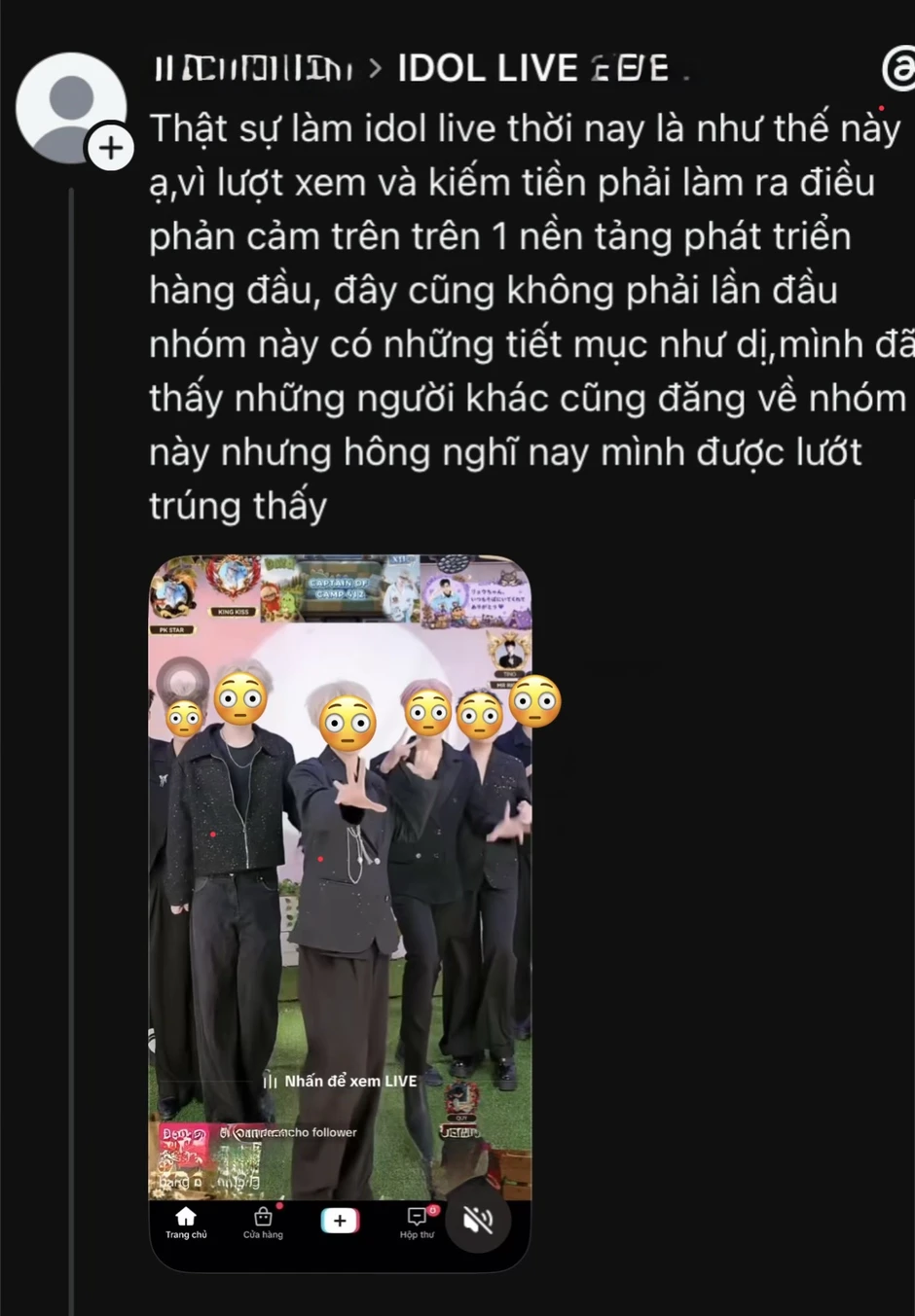 Góc tối "Idol": Bỏ qua danh dự, bất chấp chiêu trò đ.ồ.i tr.ụy để "ă.n x.in online"