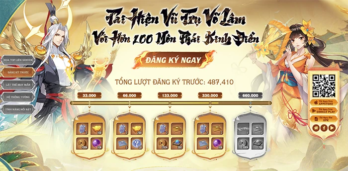 Hơn 100.000 người đăng ký trước, Hào Khí Du Hiệp tạo sức hút lớn trước ngày ra mắt