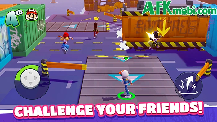 Hoverboard Party - So tài qua các vòng đấu minigame khác nhau Hoverboard Party - So tài qua các vòng đấu minigame khác nhau