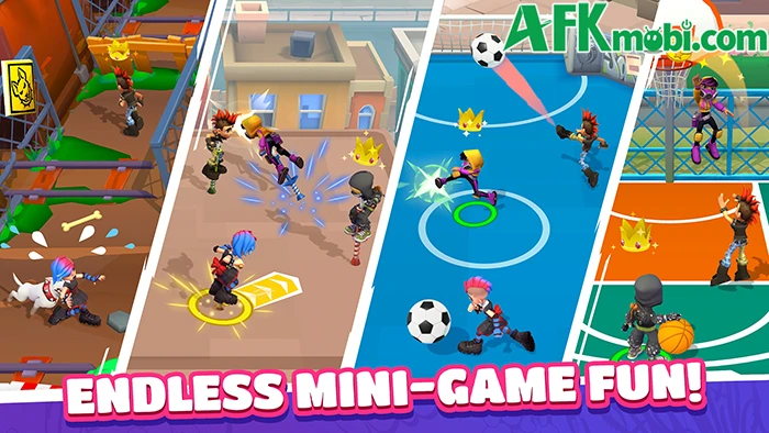Hoverboard Party - So tài qua các vòng đấu minigame khác nhau Hoverboard Party - So tài qua các vòng đấu minigame khác nhau