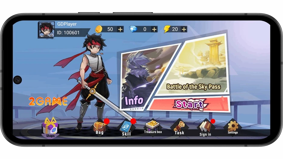KungFu Dash - Game ARPG Màn Hình Ngang Khiến Game Thủ "Cháy Máy"