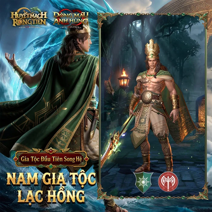 Lạc Long Quân và Âu Cơ xuất hiện trong Bloodline: Dòng Máu Anh Hùng