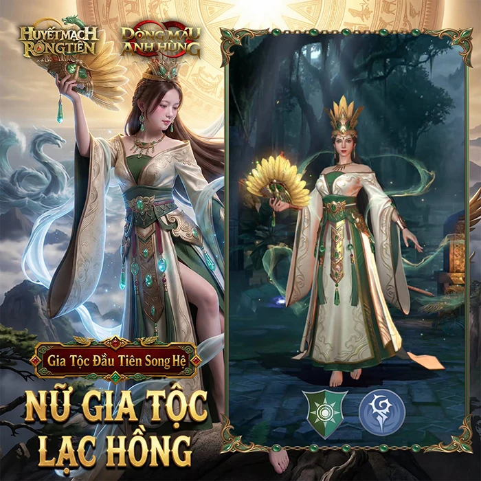 Lạc Long Quân và Âu Cơ xuất hiện trong Bloodline: Dòng Máu Anh Hùng