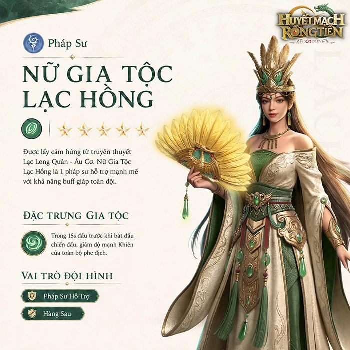 Lạc Long Quân và Âu Cơ xuất hiện trong Bloodline: Dòng Máu Anh Hùng