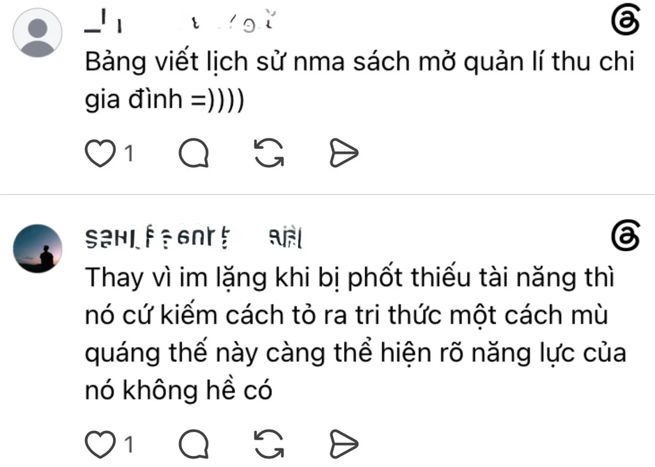 Lê Bống hứng "gạch đá" vì chi tiết sai lệch trong video tóptóp, netizen mỉa mai: "Giỏi nhất Việt Nam, không chừa nghề nào" Lê Bống hứng "gạch đá" vì chi tiết sai lệch trong video tóptóp, netizen mỉa mai: "Giỏi nhất Việt Nam, không chừa nghề nào"