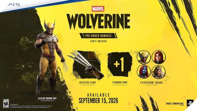 Marvel's Wolverine Tung Trailer Gameplay Hành Động Mãn Nhãn Tại State of Play