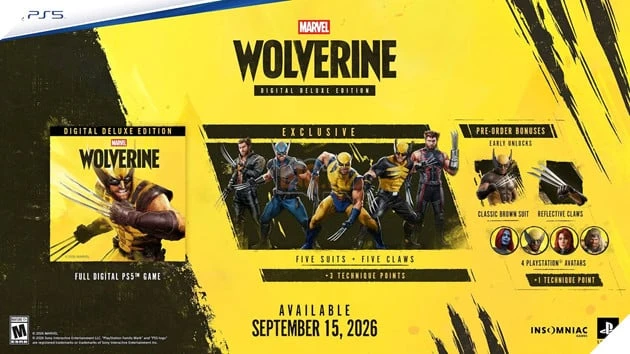 Marvel's Wolverine Tung Trailer Gameplay Hành Động Mãn Nhãn Tại State of Play
